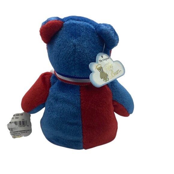 Vtg 2001 Holy Bears Patriotic Allegiance II Plush Bear USA Flag Stuffed Animal - Picture 8 of 9